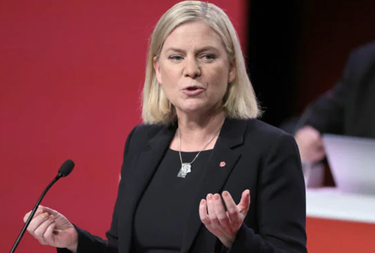 Sweden Prime Minister Andersen resigns will remain caretaker PM until new government is formed