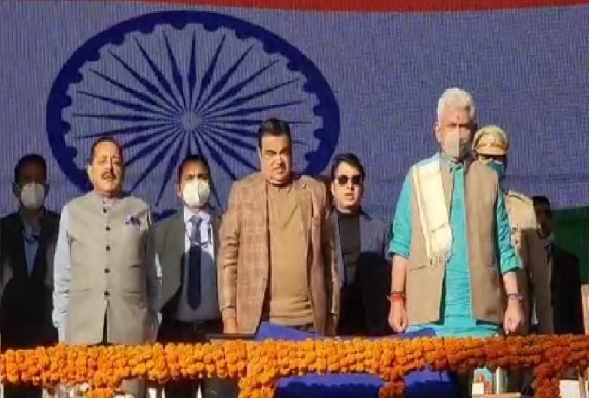 Nitin Gadkari lays foundation stone of 25 new road projects in doda Jammu and Kashmir Inter-modal station to be built in Katra