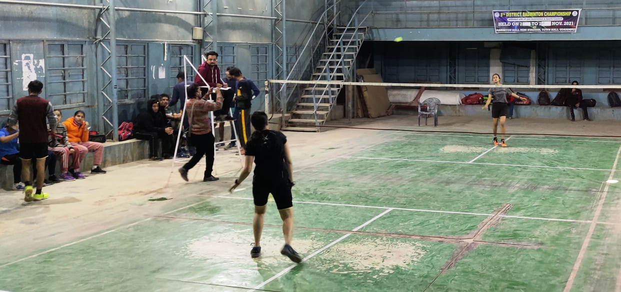 Badminton court