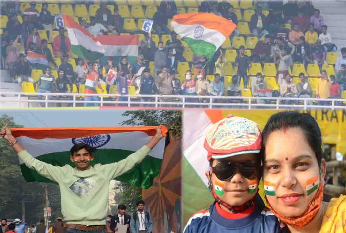 IND vs NZ Test Series, audience cheered on the batting of the Indian team