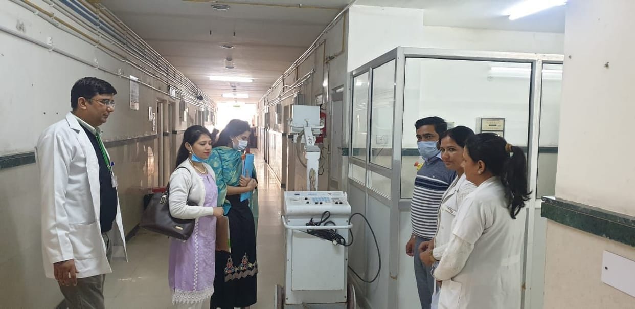 Manpower shortage in civil hospital, still got 70 plus marks