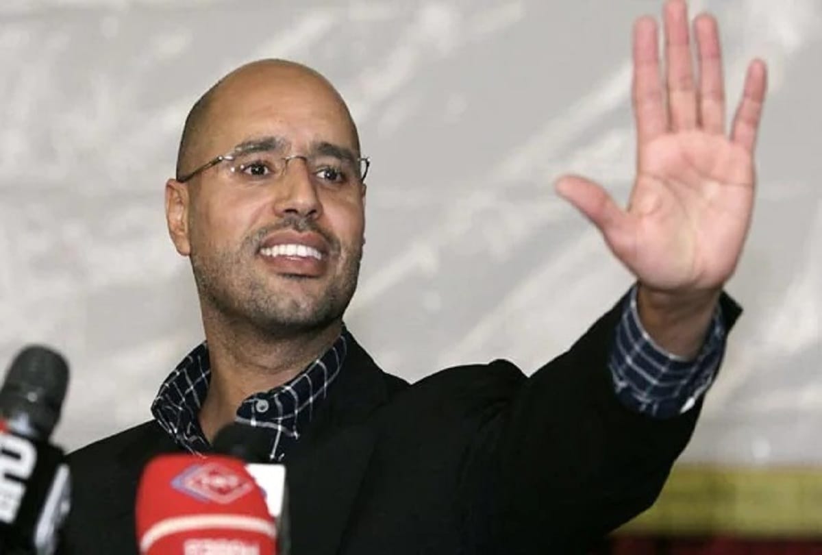 Former Libyan ruler son of Gaddafi Saif Al Islam presidential candidacy rejected