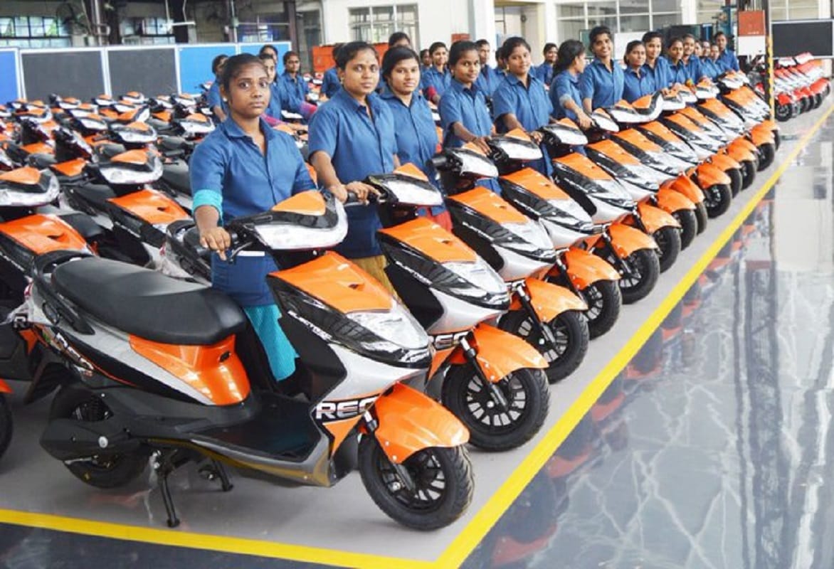 ampere electric vehicles Greaves Cotton's e-mobility wing Greaves Electric Mobility opens its largest production facility at Ranipet in Tamil Nadu ampere electric scooter