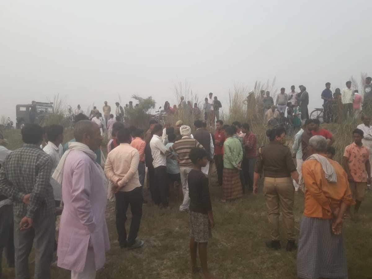 two died accident Tractor going to plow field overturns in azamgarh