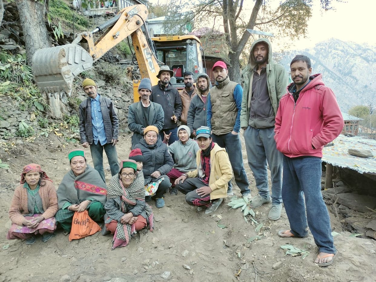 sangla baturi village conect with road