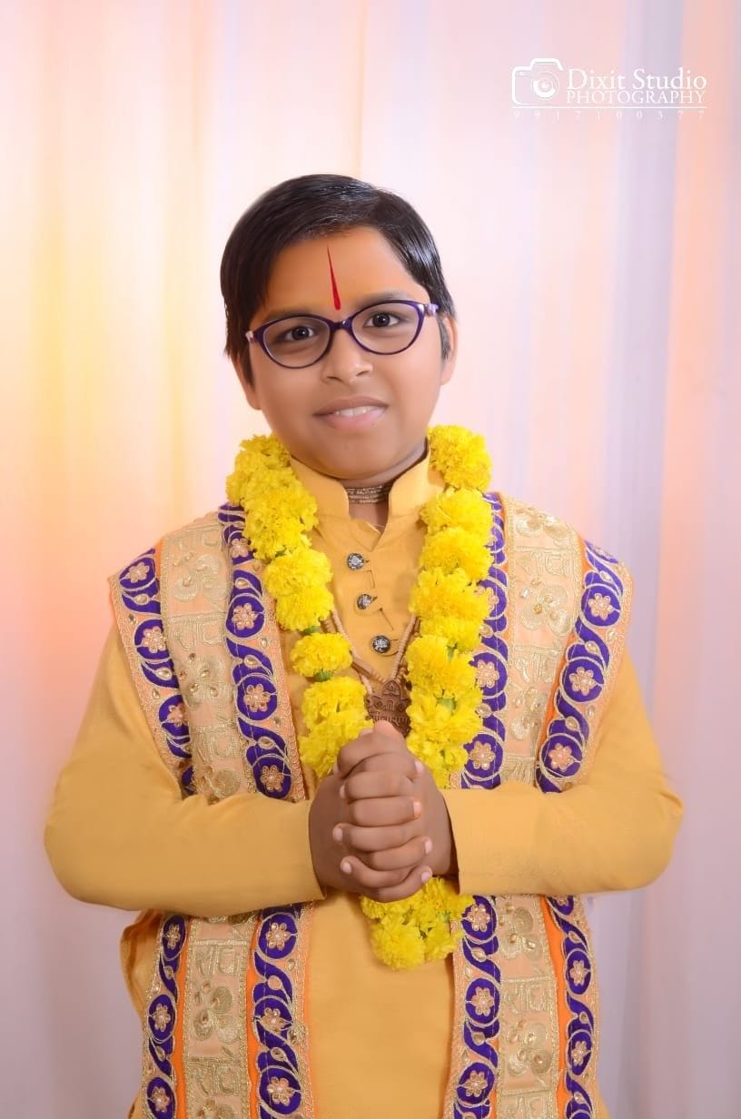 Corona epidemic pulled towards spirituality, Child Corona epidemic pulled towards spirituality, Child  became Vyas