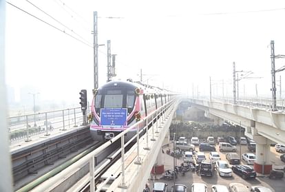 Achievement: Inauguration of driverless train operation of Pink Line, India among selected countries of the world