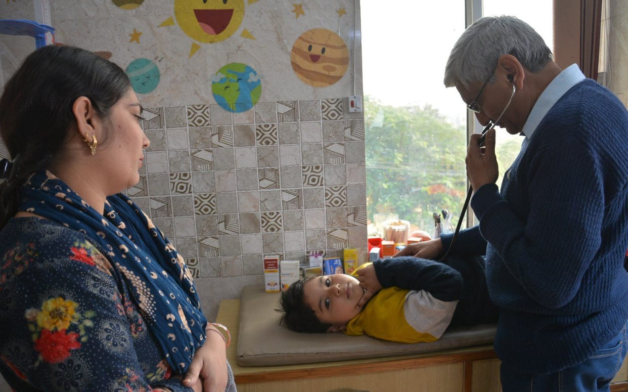 As soon as the mercury fell, diseases surrounded the children.