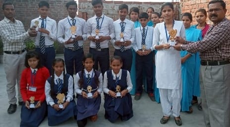 Aarav, Simran and Indrajit topped in General Knowledge