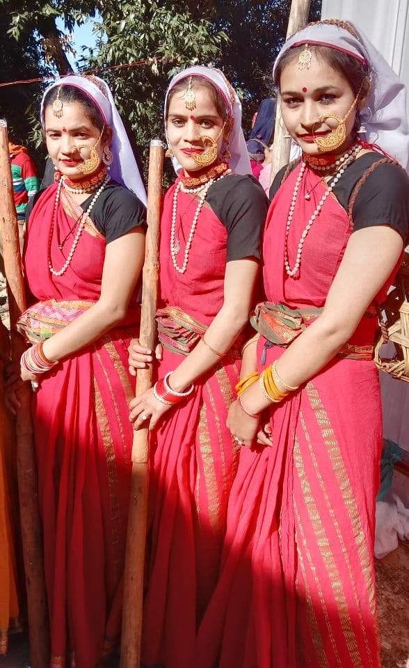 People dance on the songs of folk singer Pradeep Butola