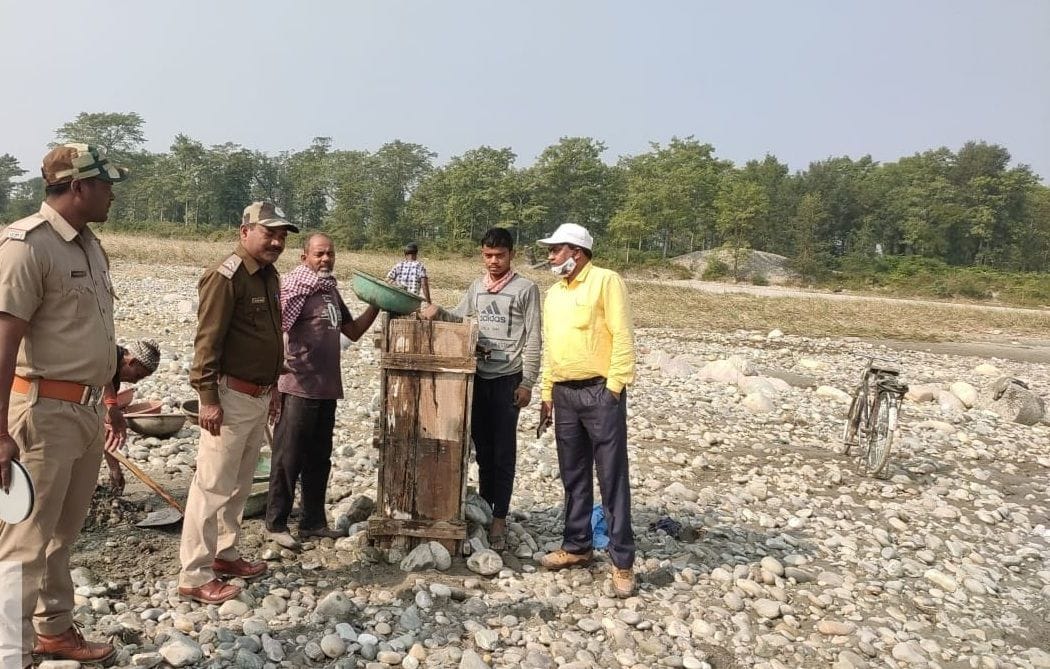 Demarketion For Khanan in Sharada