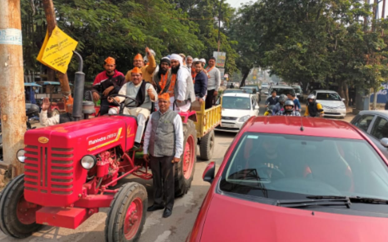 BJP Kisan Morcha tractor rally will come out in Gorakhpur today