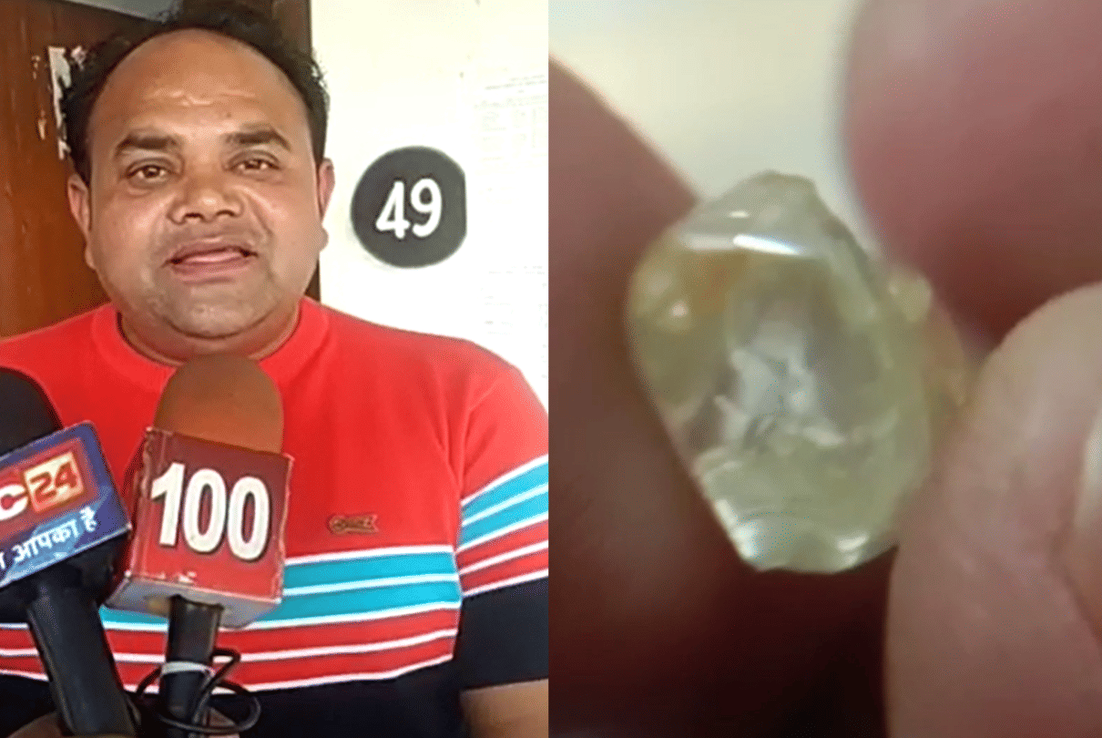 Panna: The laborer dug out the priceless diamond, worth more than 20 lakh rupees