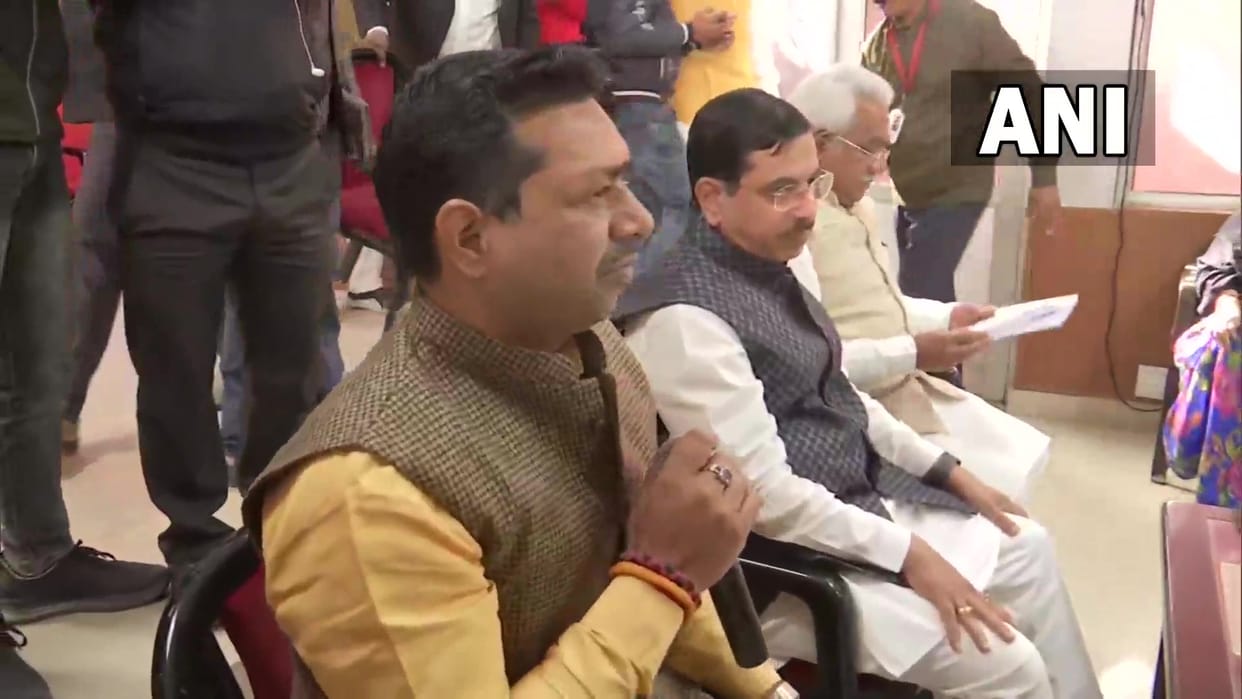 Uttarakhand Election 2022: Prahlad Joshi arrived in BJP election management committee meeting