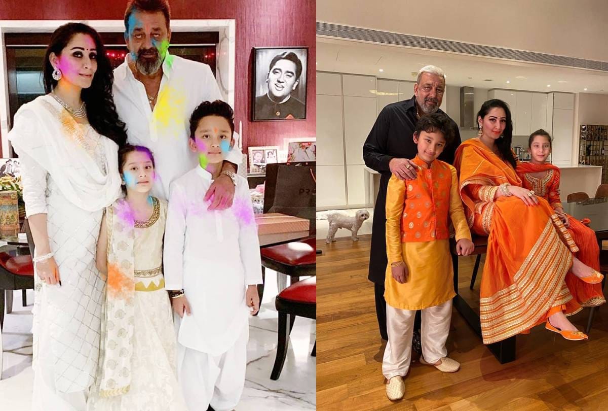 This is how Sanjay dutt and Manyata Dutt are celebrating there 14th wedding anniversary