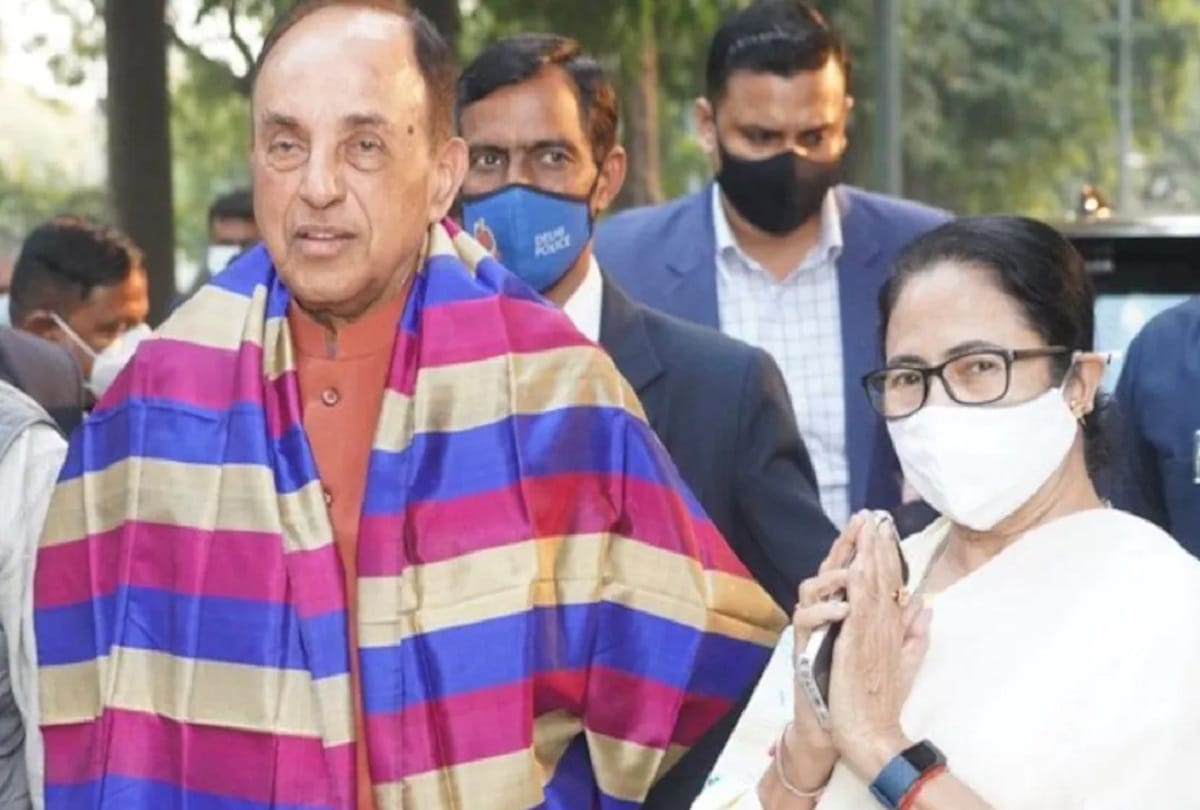 After meeting with Mamata banerjee, Subramanian swamy published modi government report card on twitter handle