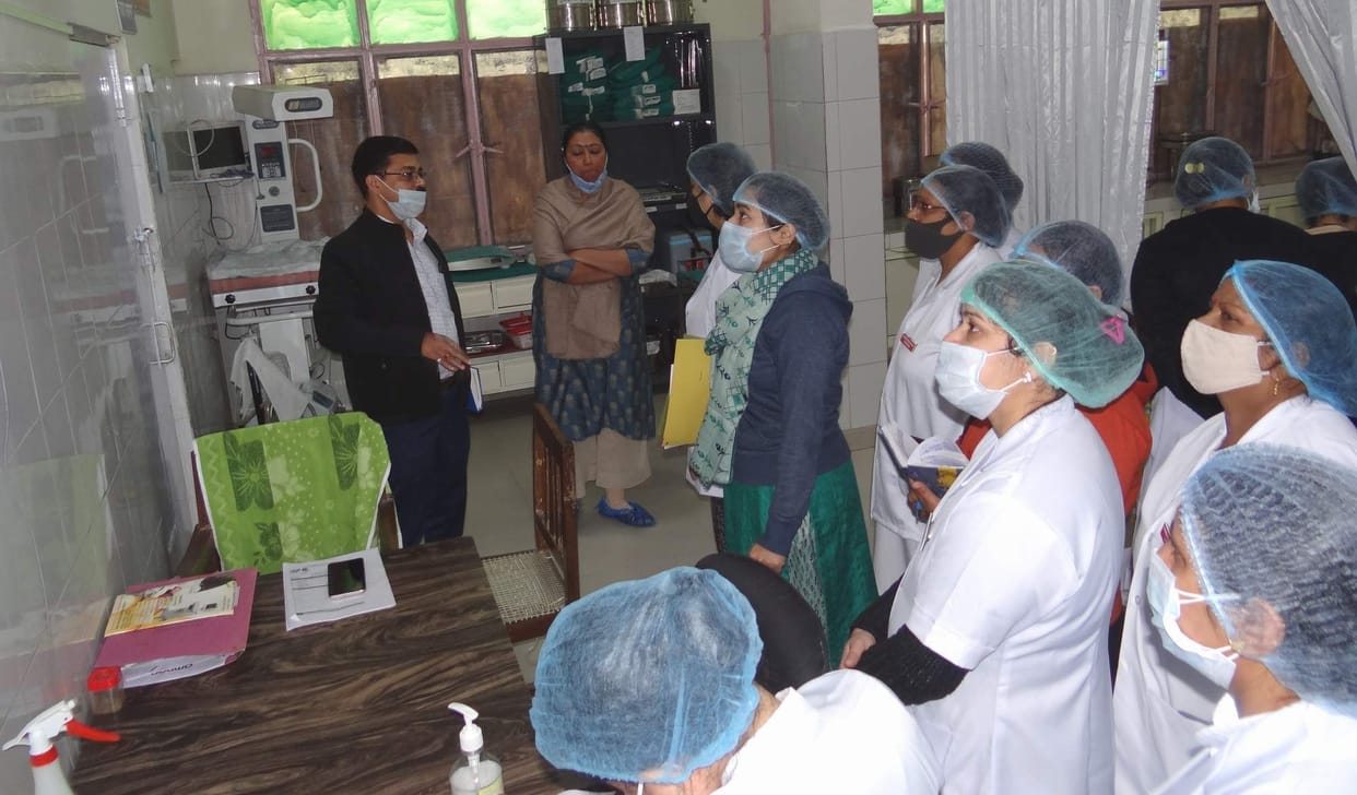 Review of health services in the hospital
