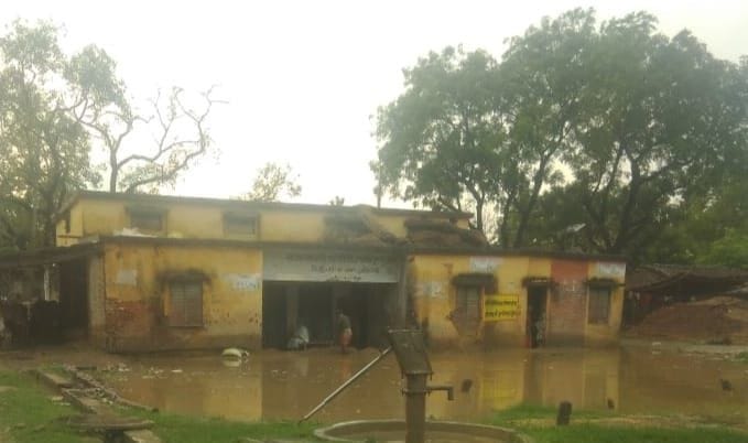 300 sacks DAP dump in Sudhawar Cooperative Society
