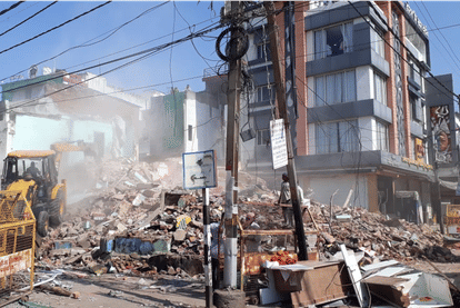 Mahakal Temple Expansion Project: Houses and shops turned into rubble, open ground was visible where the crowd used to live