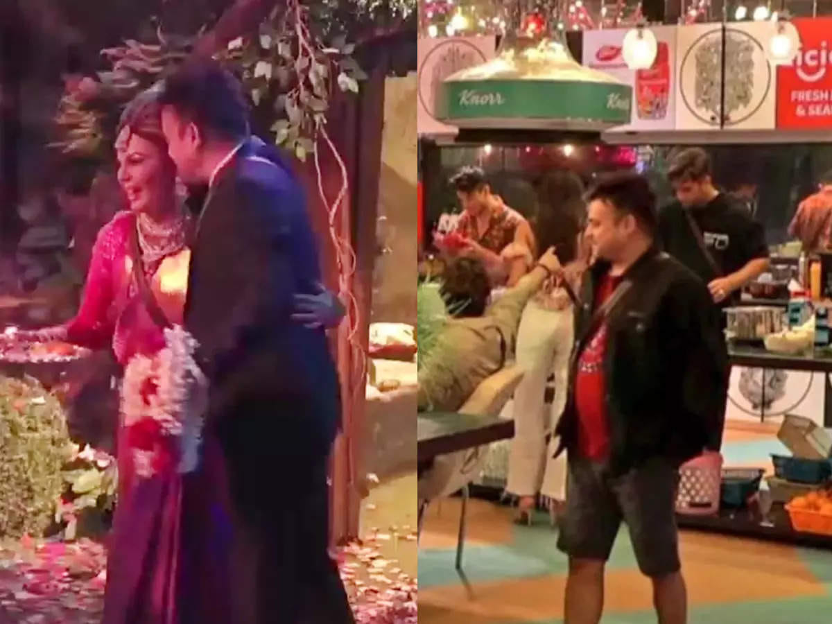 Bigg Boss 15 Rakhi Sawants Julie pushes her husband Ritesh and says get away from me