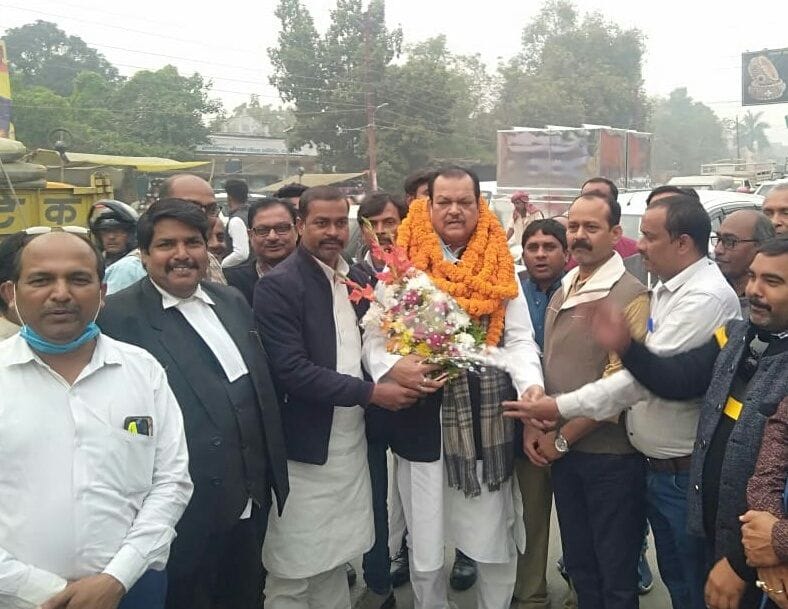 kayasth mahasabha national adhyaksh welcomed