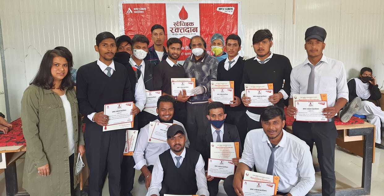Bood Donation Camp in Pithauragarh