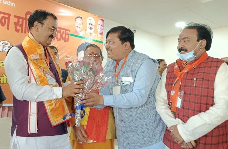Hathras: Brainstorming on BJP's victory in Mission 2022
