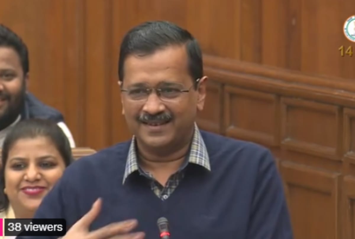arvind kejriwal attack on bjp on victory of farmers movement passed a resolution in special session of Legislative Assembly