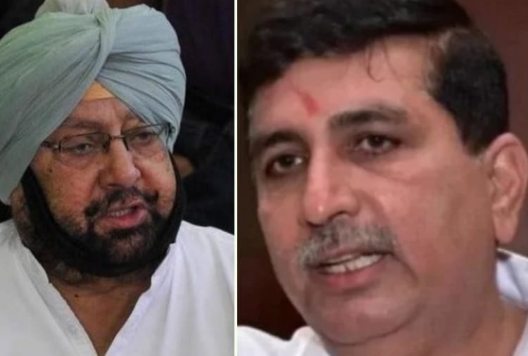 Captain Amarinder Singh Gave Reply to Punjab Congress in charge Harish Chaudhary