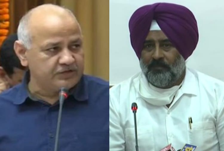 Punjab Education Minister Pargat Singh has accepted challenge of Delhi Education Minister Manish Sisodia
