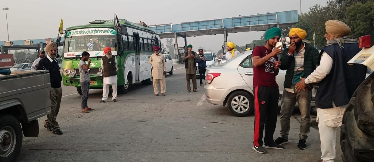 One year for the farmers' movement, traveled to Delhi today