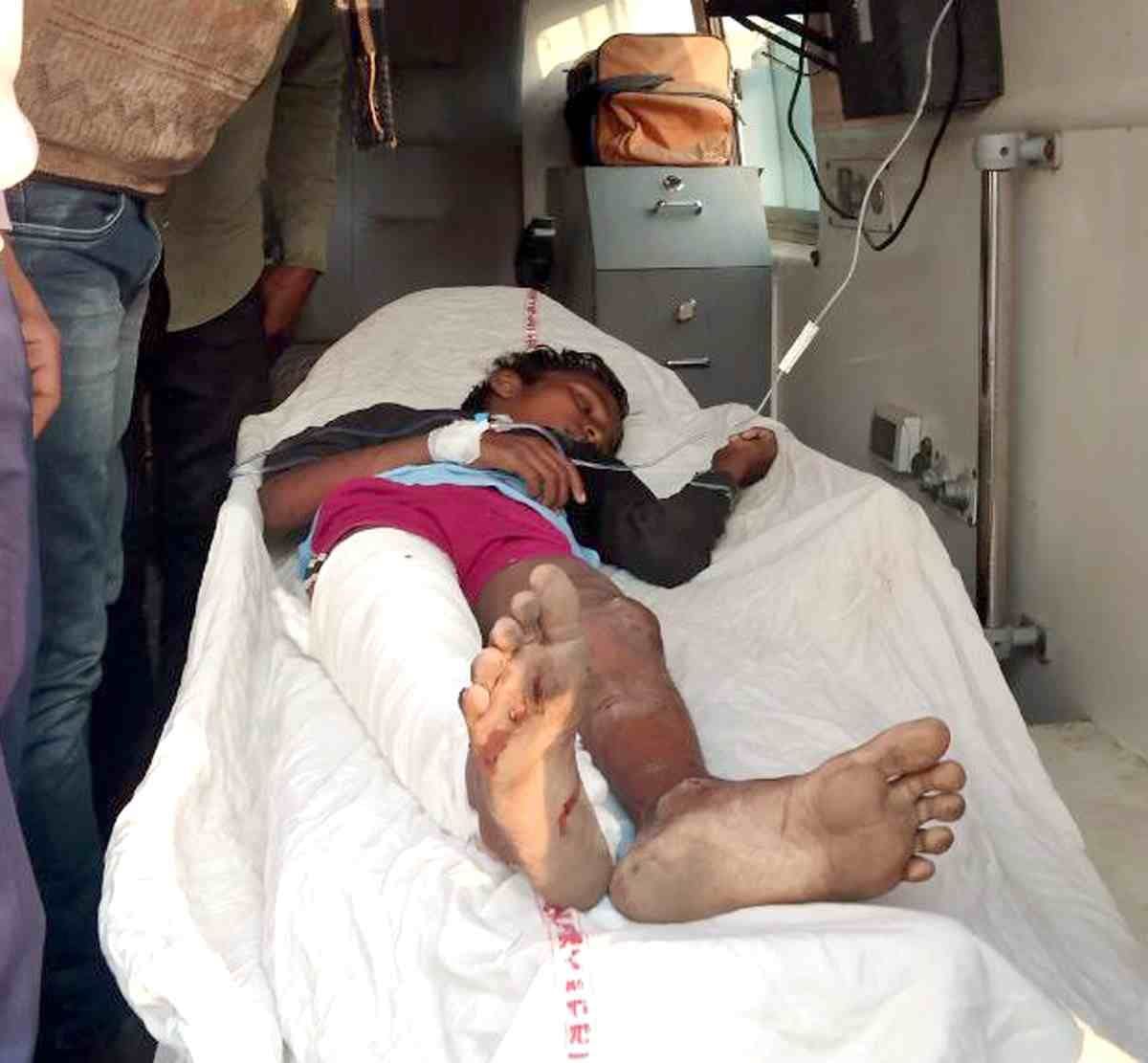 Father dies, son injured in a Road accident
