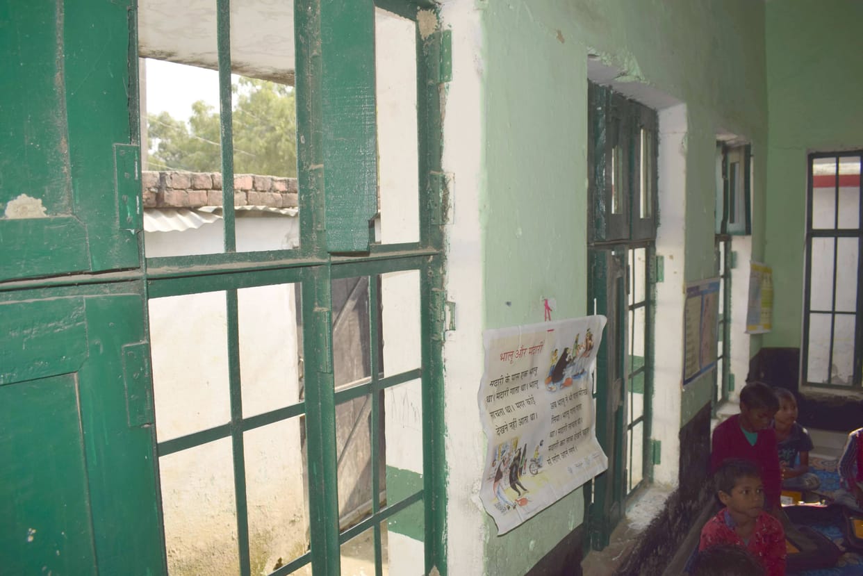 Somewhere in the schools there are broken windows and somewhere there is a need for toilets