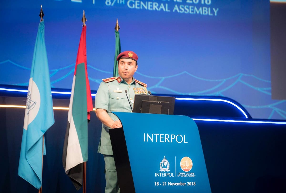 Interpol elects UAE official Major General Ahmed Nasser Al-Raisi as president