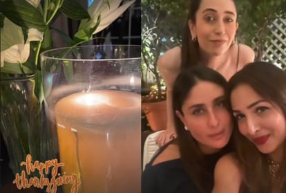 Kareena, Karisma and Malaika spotted together on the occasion of Thanksgiving, see photos
