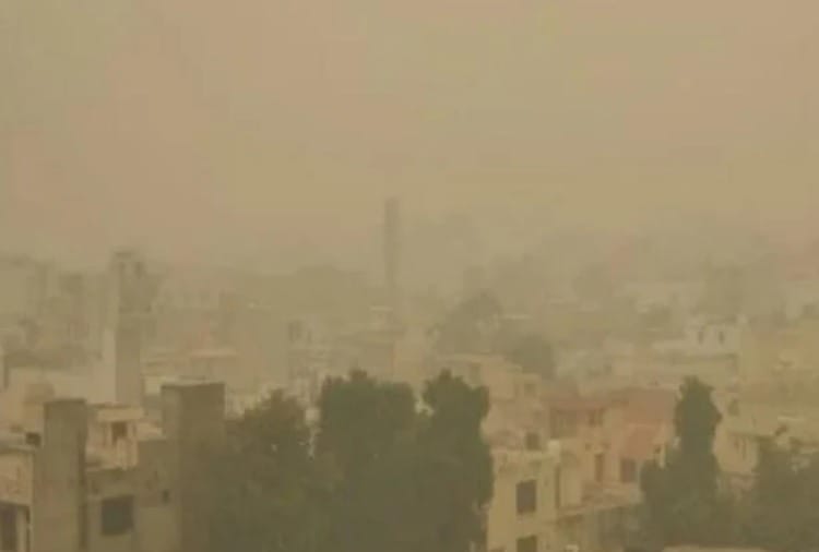 Punjab air polluted due to stubble burning