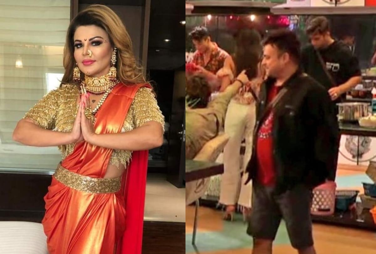 Bigg Boss 15 Rakhi Sawant husband Ritesh entry in the house photo went viral