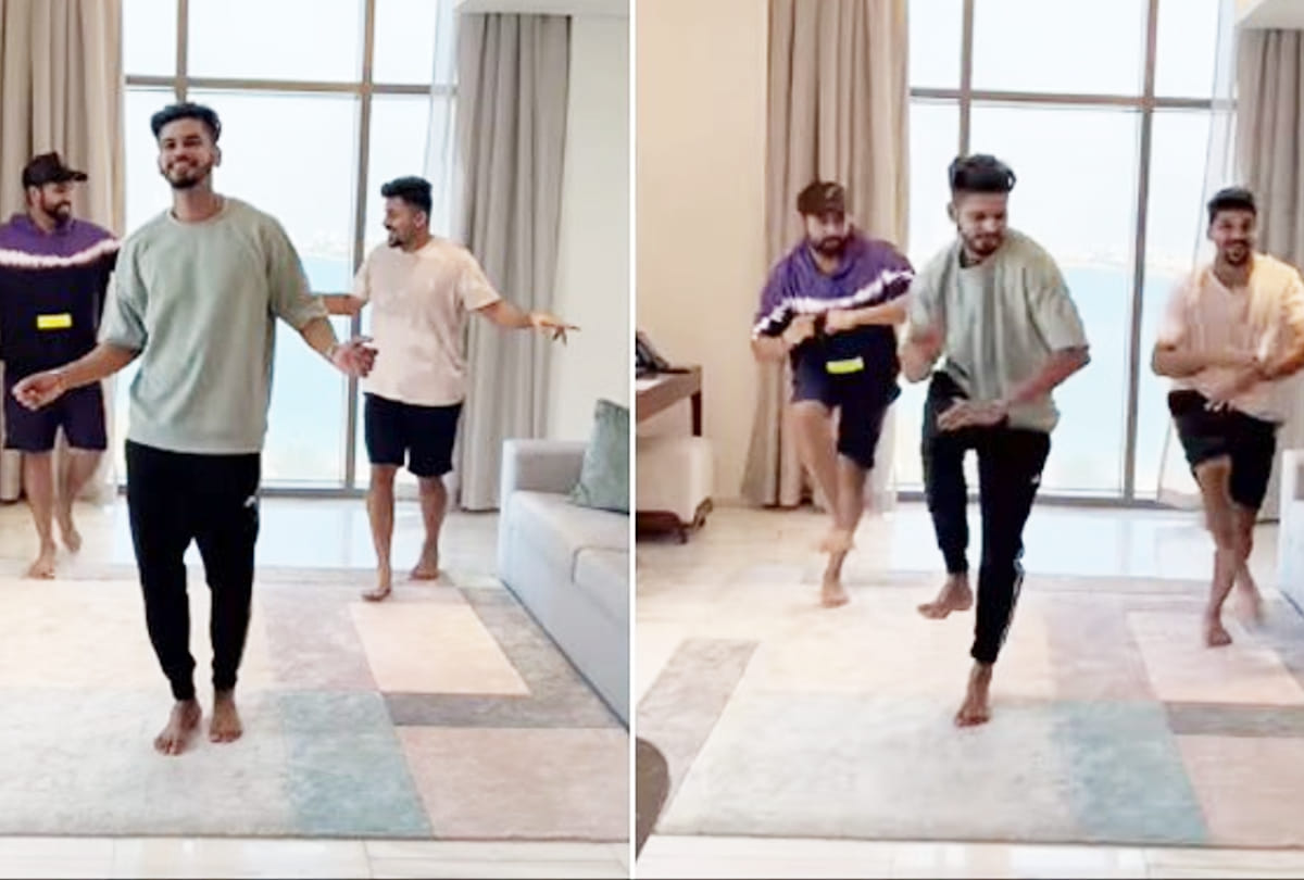 Rohit Sharma, Shreyas Iyer and Shardul Thakur dance on the song 'Koi Shehari Babu', VIDEO goes viral in half an hour