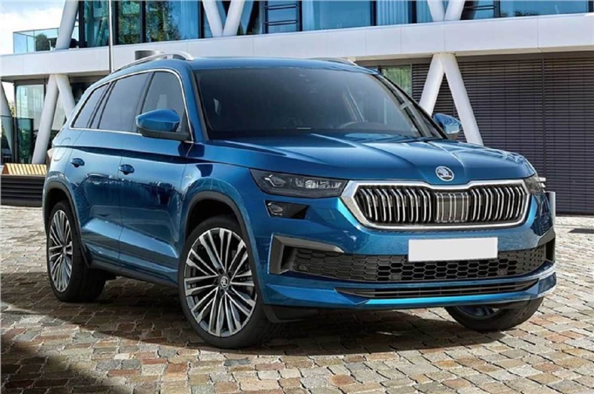 skoda kodiaq 2022 launch date in india know skoda kodiaq 2022 facelift interior features specifications