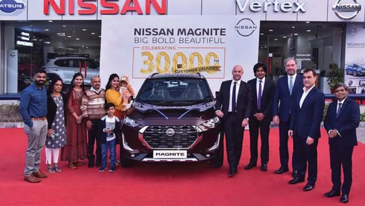 Nissan Magnite Delivery News over 30,000 units of sub-compact SUV Magnite have been delivered