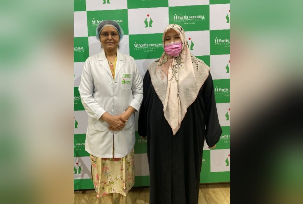 Uzbekistan woman successful robotic surgery of uterus cancer by gurugram doctors