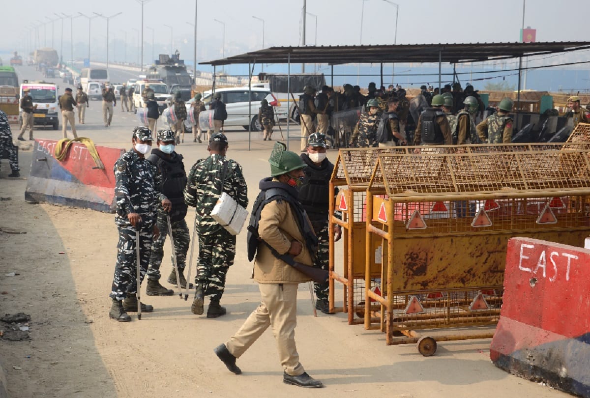 Farmers movement: Security cordon increased on all borders of the capital