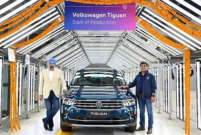 Volkswagen India begins production of new 2021 Volkswagen Tiguan facelift SUV at its Aurangabad plant