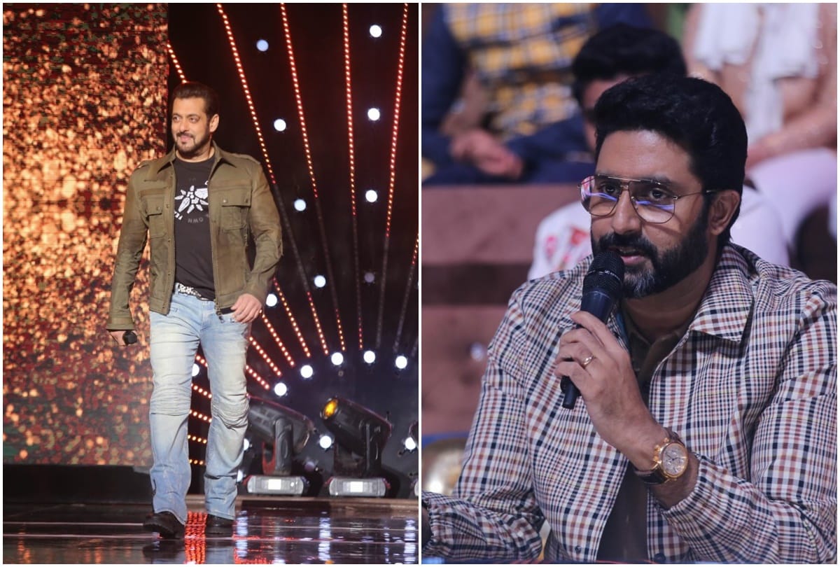 Salman khan Abhishek bachchan to appear as special guests on sa re ga ma pa to promote their movies