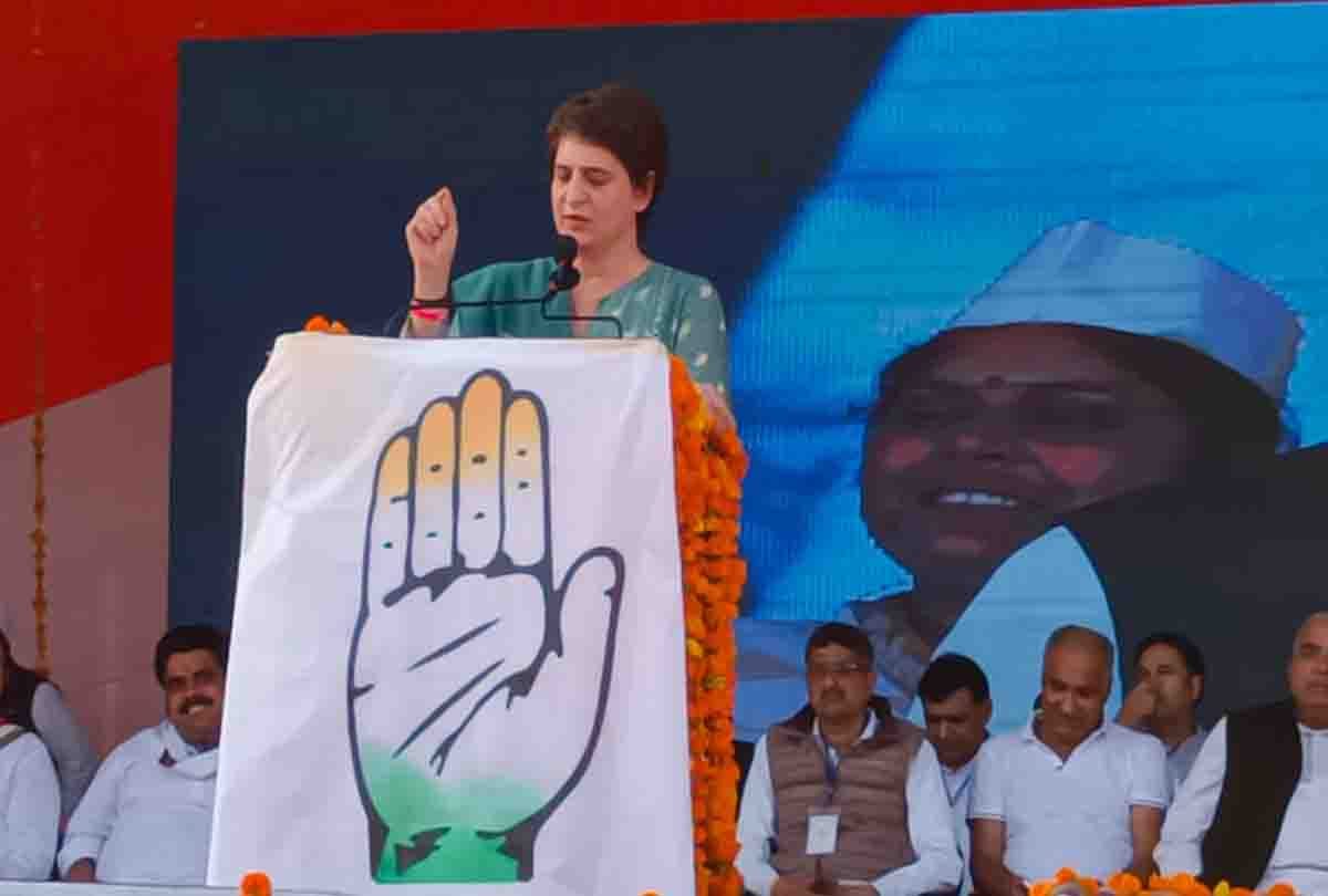 Congress National General Secretary Priyanka Gandhi's visit to Mahoba