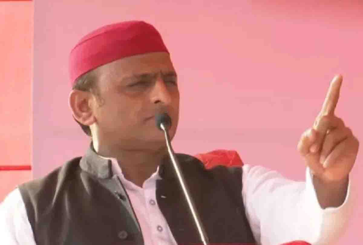 Akhilesh Yadav gave statement against Bharatiya Janata Party in Hardoi