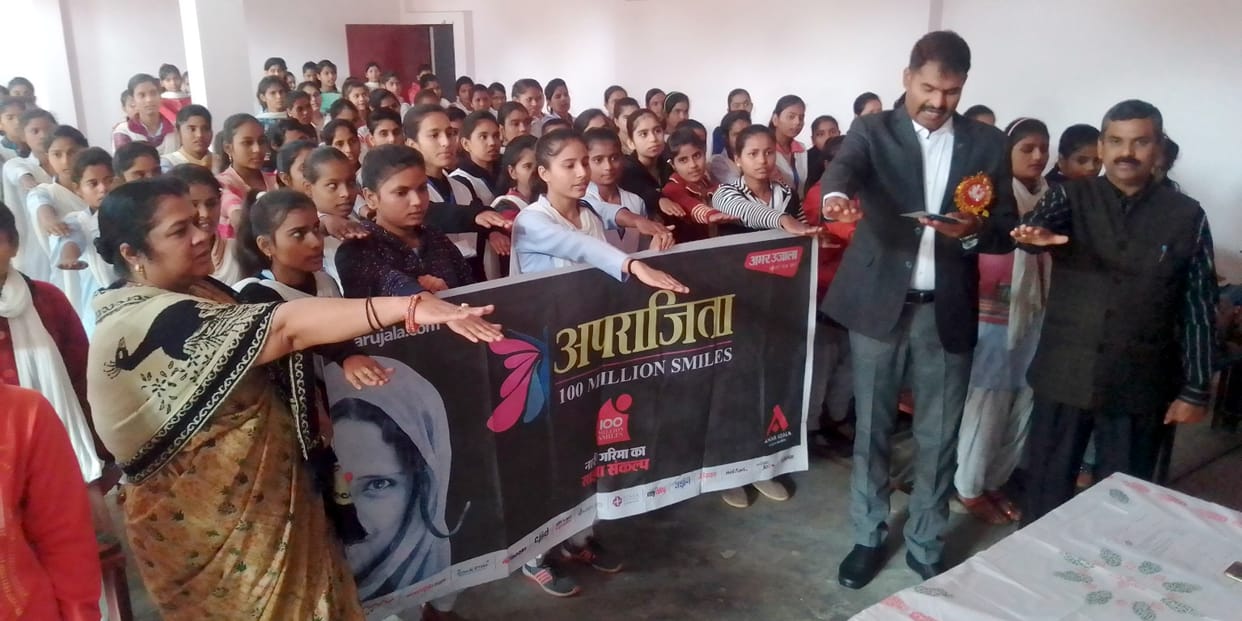 Daughters took oath of female dignity and ideal citizenship