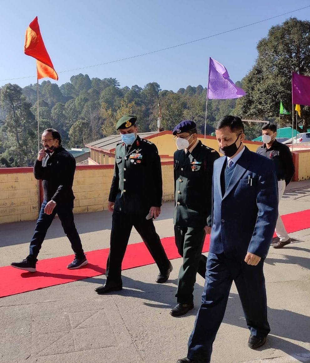 Inspection of KV Ranikhet