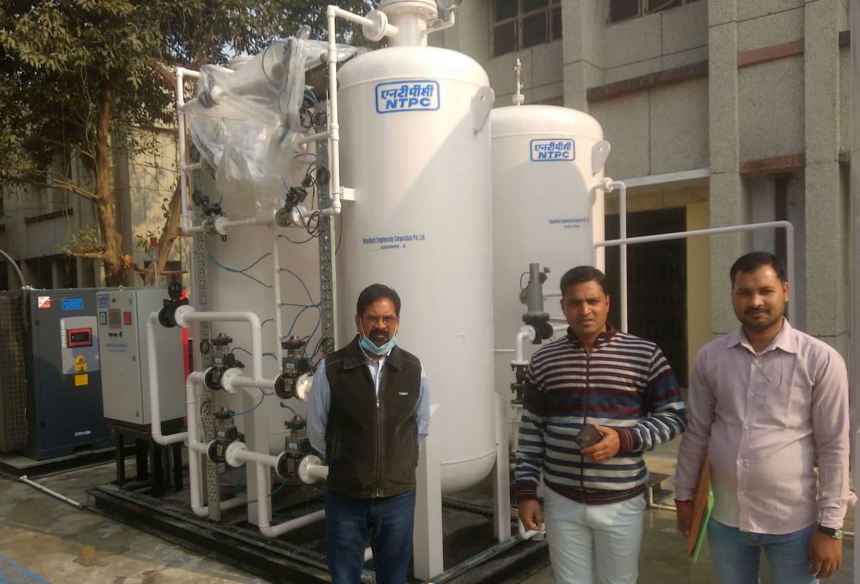 Today will get the gift of oxygen plant
