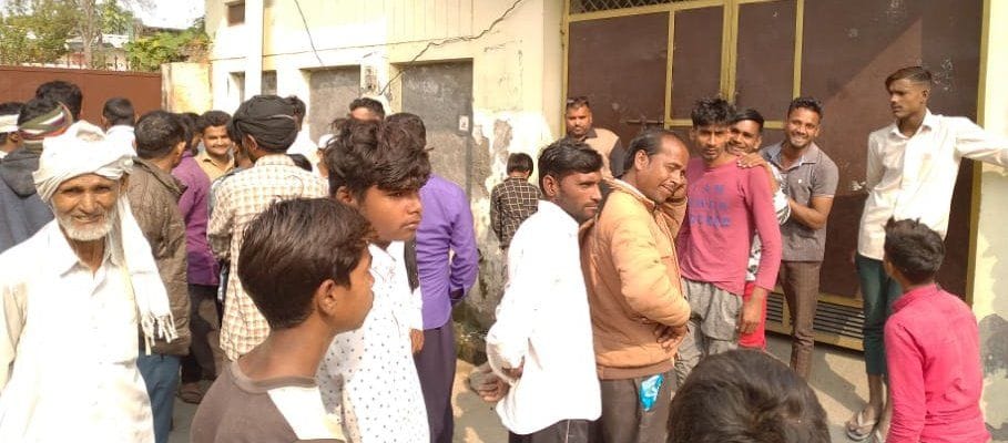 Guldar who entered the house was locked in the room
